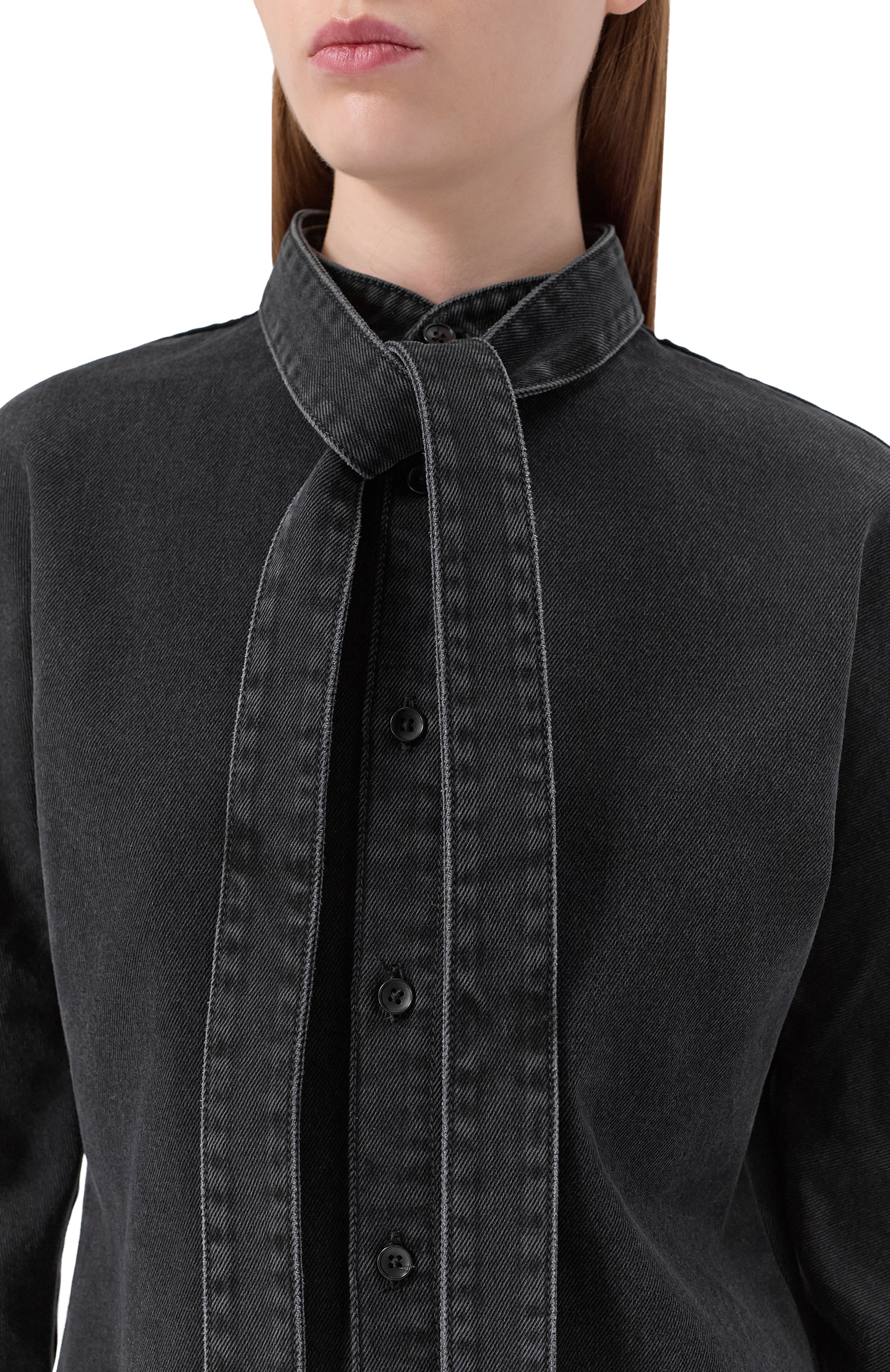 Джинсовая рубашка PETAR PETROV, арт. F25DB5/DENIM, фото 5