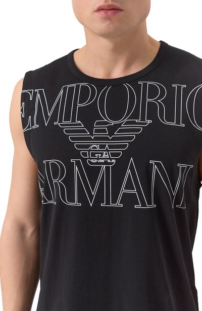 Хлопковая майка EMPORIO ARMANI, арт. EM000572/AF12326, фото 5