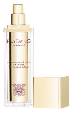 Крем-концентрат для глаз и губ the extreme eye&lip solution (35ml) EVIDENS DE BEAUTE бесцветного цвета, арт. 4560358167719 | Фото 3 (Нос: Не проставлено; Региональные ограничения белый список (Axapta Mercury): Не проставлено; Назначение: Для кожи вокруг глаз; Тип продукта: Кремы; Косметика кросс-кт: Антивозрастной уход)