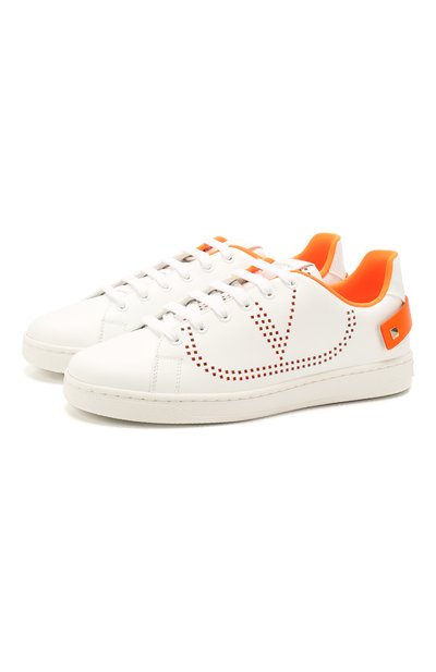 Кожаные кеды backnet VALENTINO, арт. TW0S0M20/MSS, фото 1