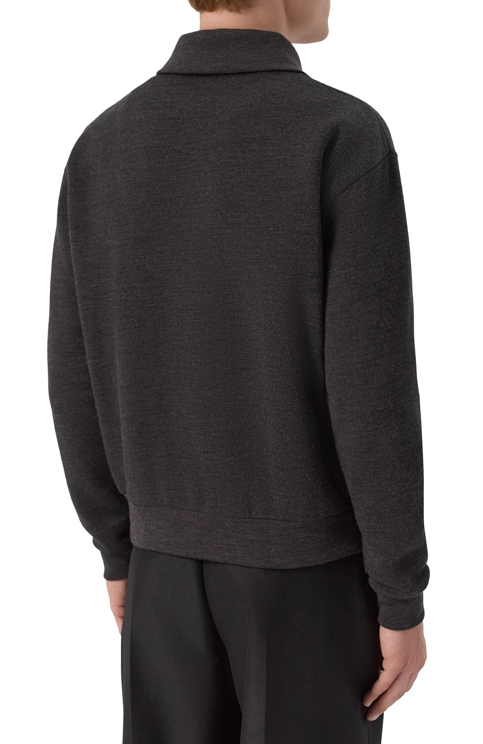 Анорак из хлопка и шерсти JIL SANDER, арт. J22GU0164/J20390, фото 4