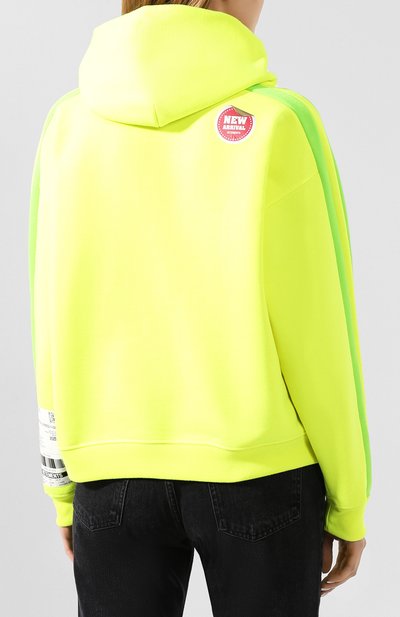 Худи VETEMENTS, арт. SS20TR154 1607/W/FLU0 YELL0W, фото 4