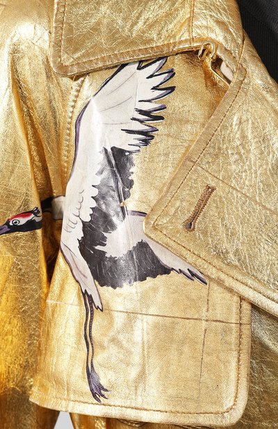 Кожаное пальто GOLDEN GOOSE DELUXE BRAND, арт. G35WP075.P3, фото 5