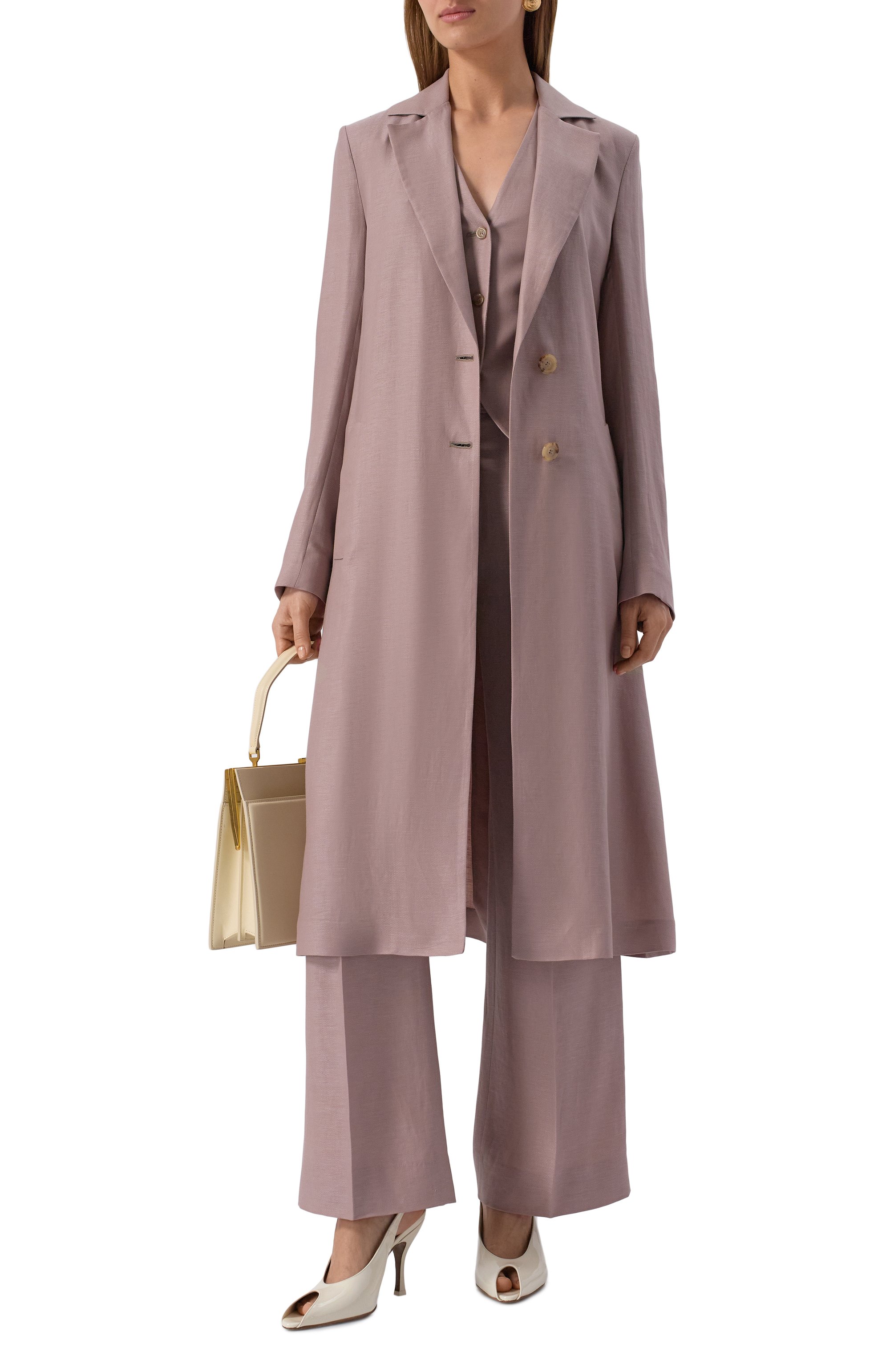 Пальто из кашемира и льна COLOMBO, арт. CP00492/77528-U, фото 2