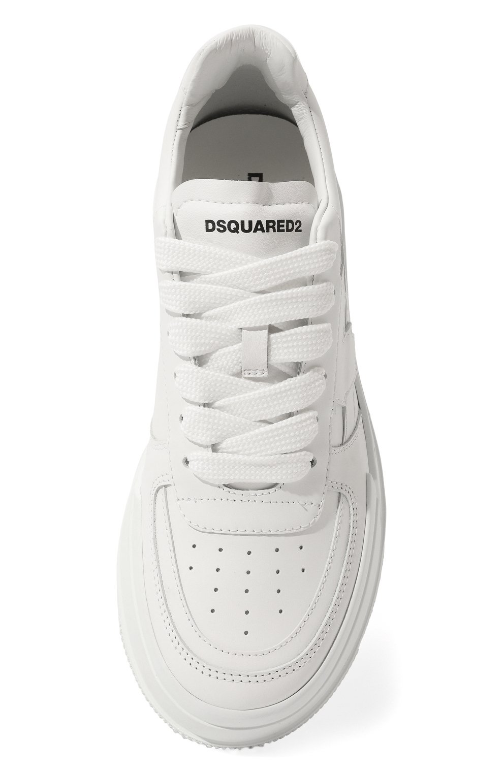 Кожаные кеды DSQUARED2, арт. SNW0188 01500001, фото 6