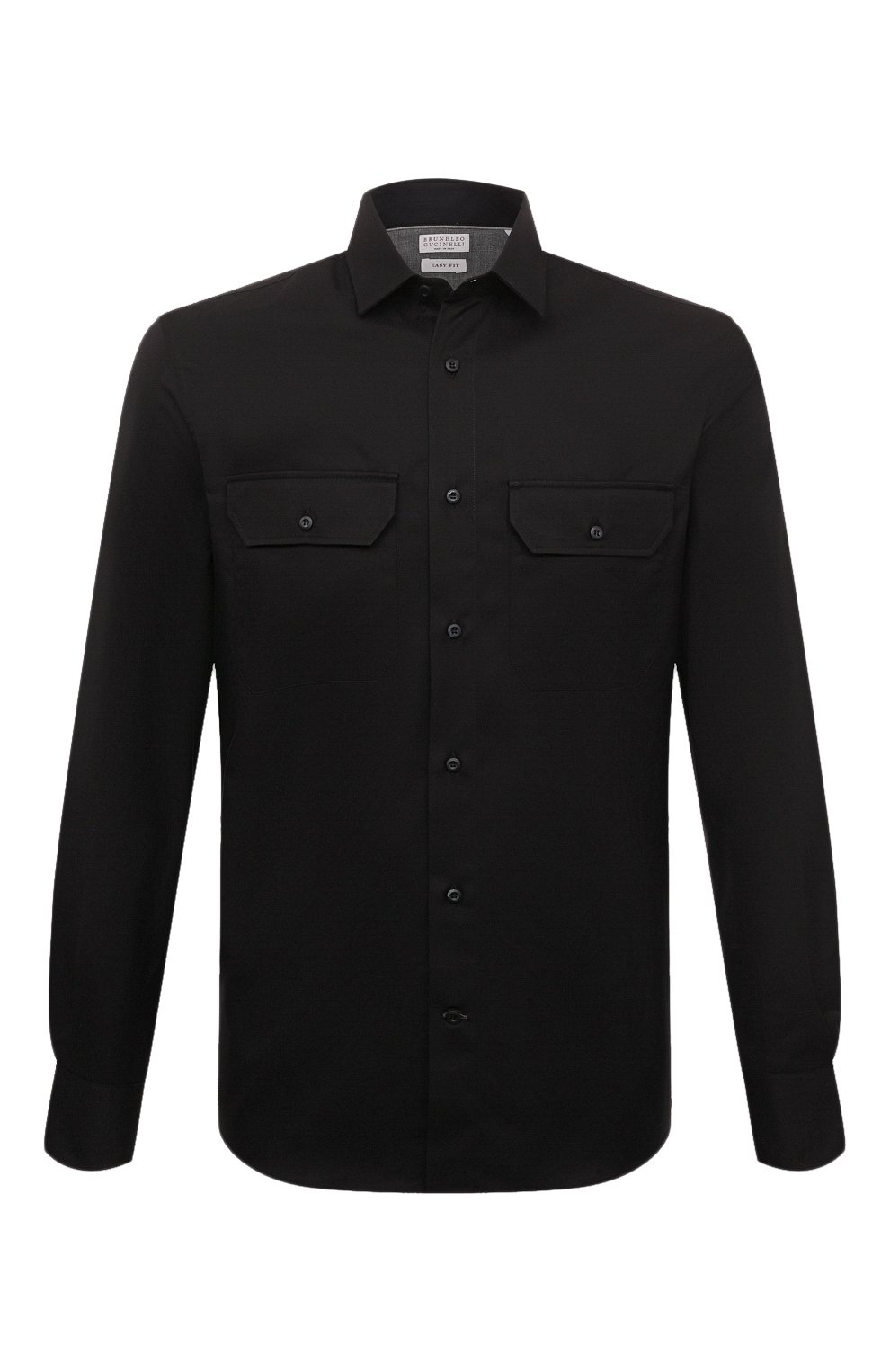 Хлопковая рубашка BRUNELLO CUCINELLI, арт. MW6040626, фото 1