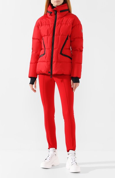 Брюки MONCLER GRENOBLE красного цвета по цене 33200 руб., арт. E2-098-16403-90-53064, фото 2 Брюки MONCLER GRENOBLE, арт. E2-098-16403-90-53064, фото 2