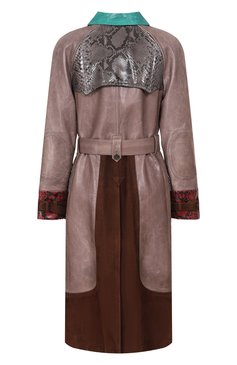 Кожаное пальто PRADA, арт. 56813-1PPE-F0U76, фото 2