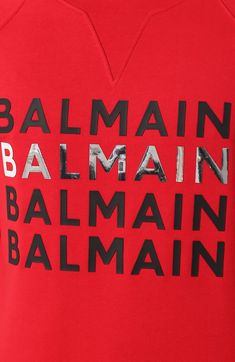 Хлопковый свитшот BALMAIN, арт. SH13279/Z331, фото 5