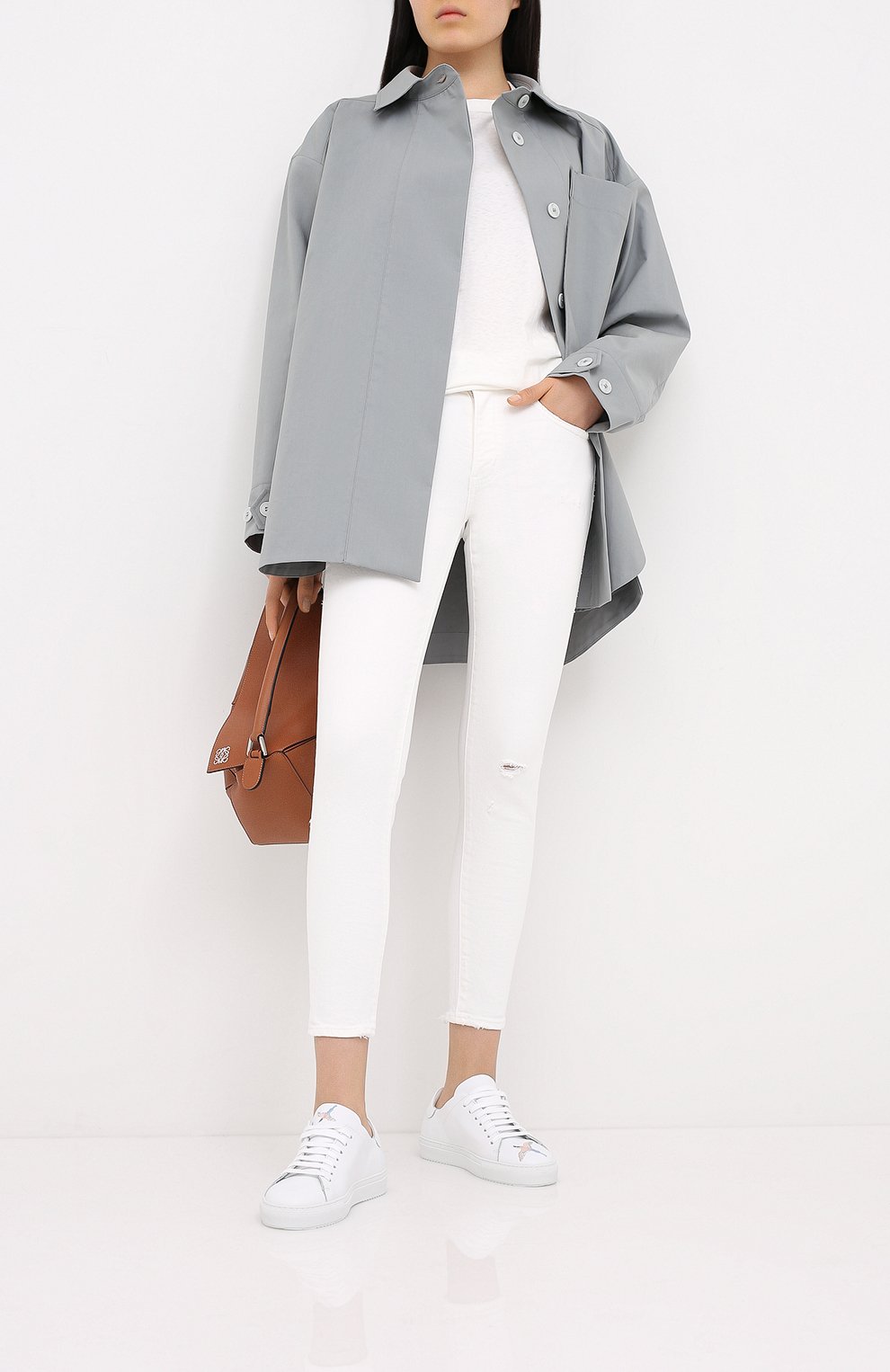 Джинсы MOUSSY белого цвета по цене 23500 руб., арт. 025DSC12-1090, фото 2 Джинсы MOUSSY, арт. 025DSC12-1090, фото 2