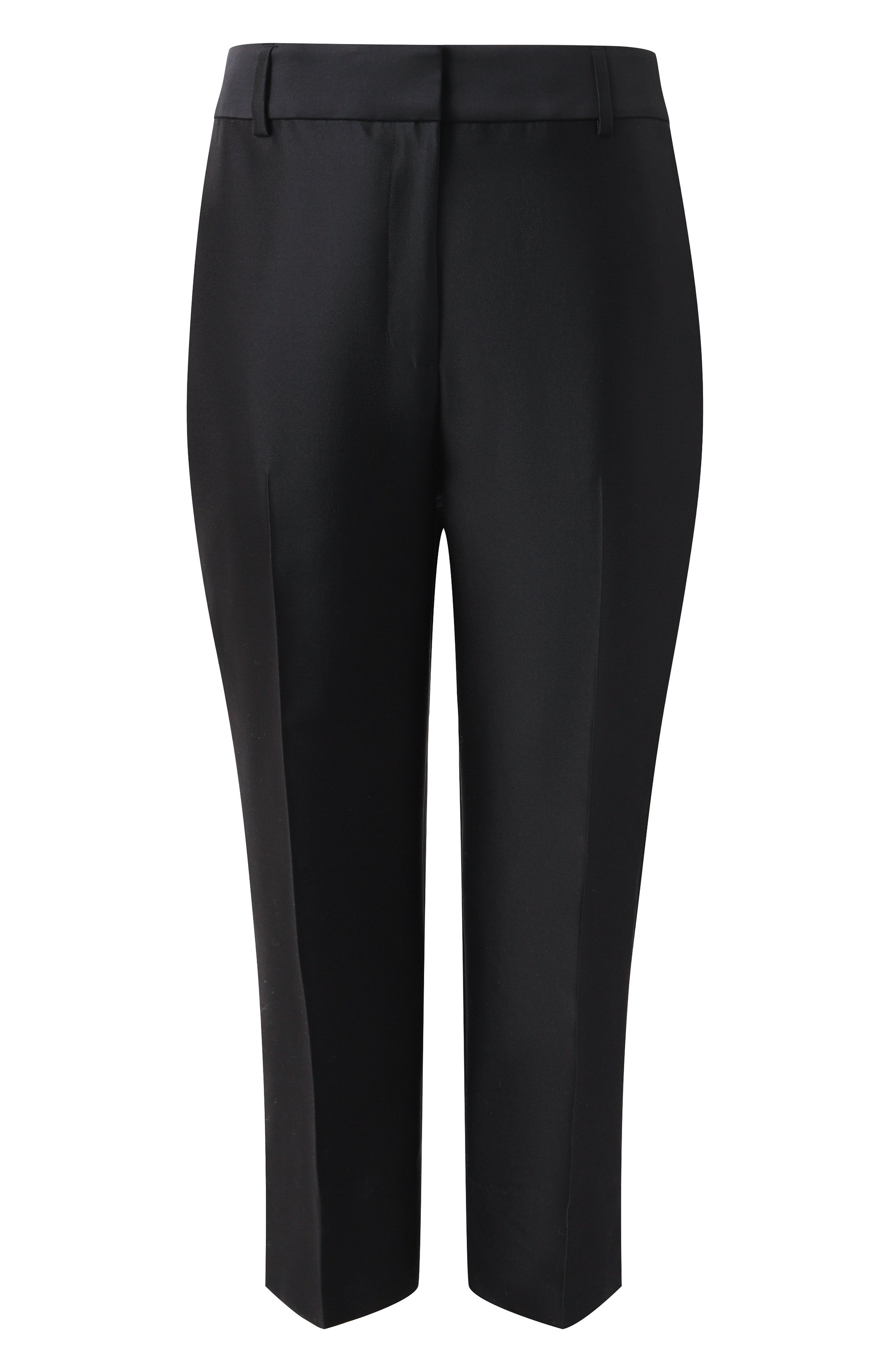 Брюки из шелка и шерсти ZIMMERMANN черного цвета по цене 130000 руб., арт. 2537PR251, фото 1 Брюки из шелка и шерсти ZIMMERMANN, арт. 2537PR251, фото 1