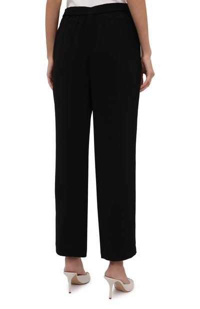 Брюки EMPORIO ARMANI черного цвета по цене 23150 руб., арт. 6K2P65/2NJKZ, фото 4 Брюки EMPORIO ARMANI, арт. 6K2P65/2NJKZ, фото 4