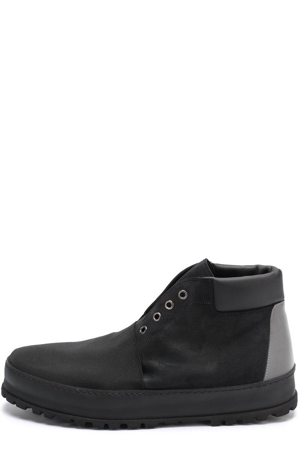 Кожаные ботинки без шнуровки с текстильной отделкой PREMIATA, арт. 31163C/ANDER/31163, фото 3