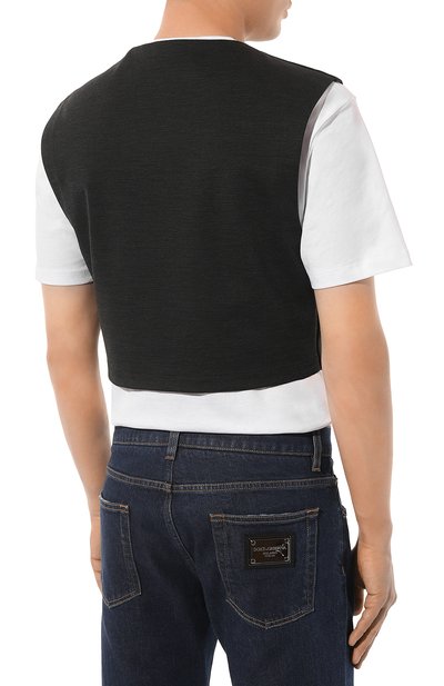 Укороченный жилет DOLCE & GABBANA, арт. G710PT/FU26Z, фото 4