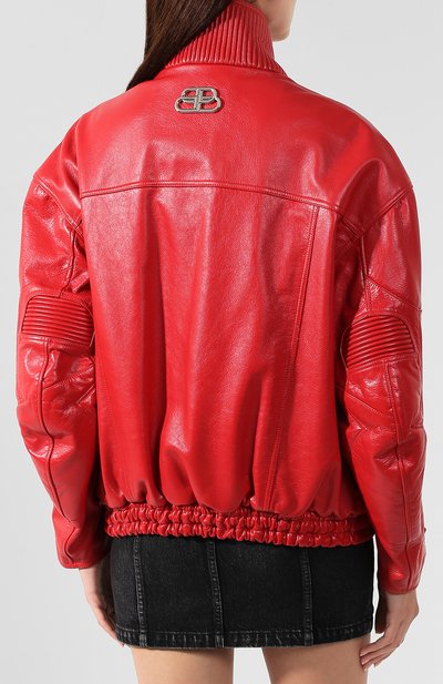 Кожаная куртка BALENCIAGA, арт. 595969/TGS04, фото 4