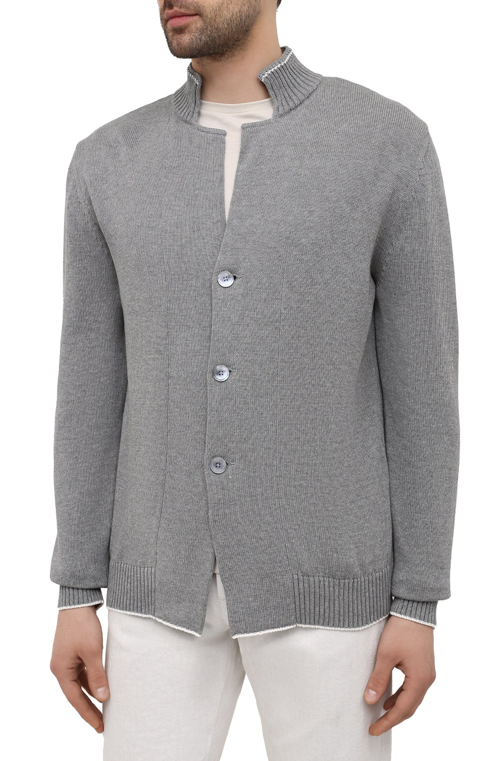Хлопковый кардиган ELEVENTY PLATINUM, арт. C76MAGC30 MAG0A001, фото 3