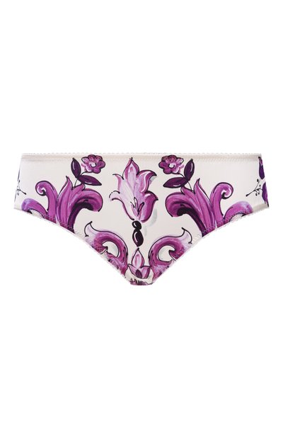 Женские шелковые трусы-слипы DOLCE & GABBANA, арт. 02B23T/0N08K