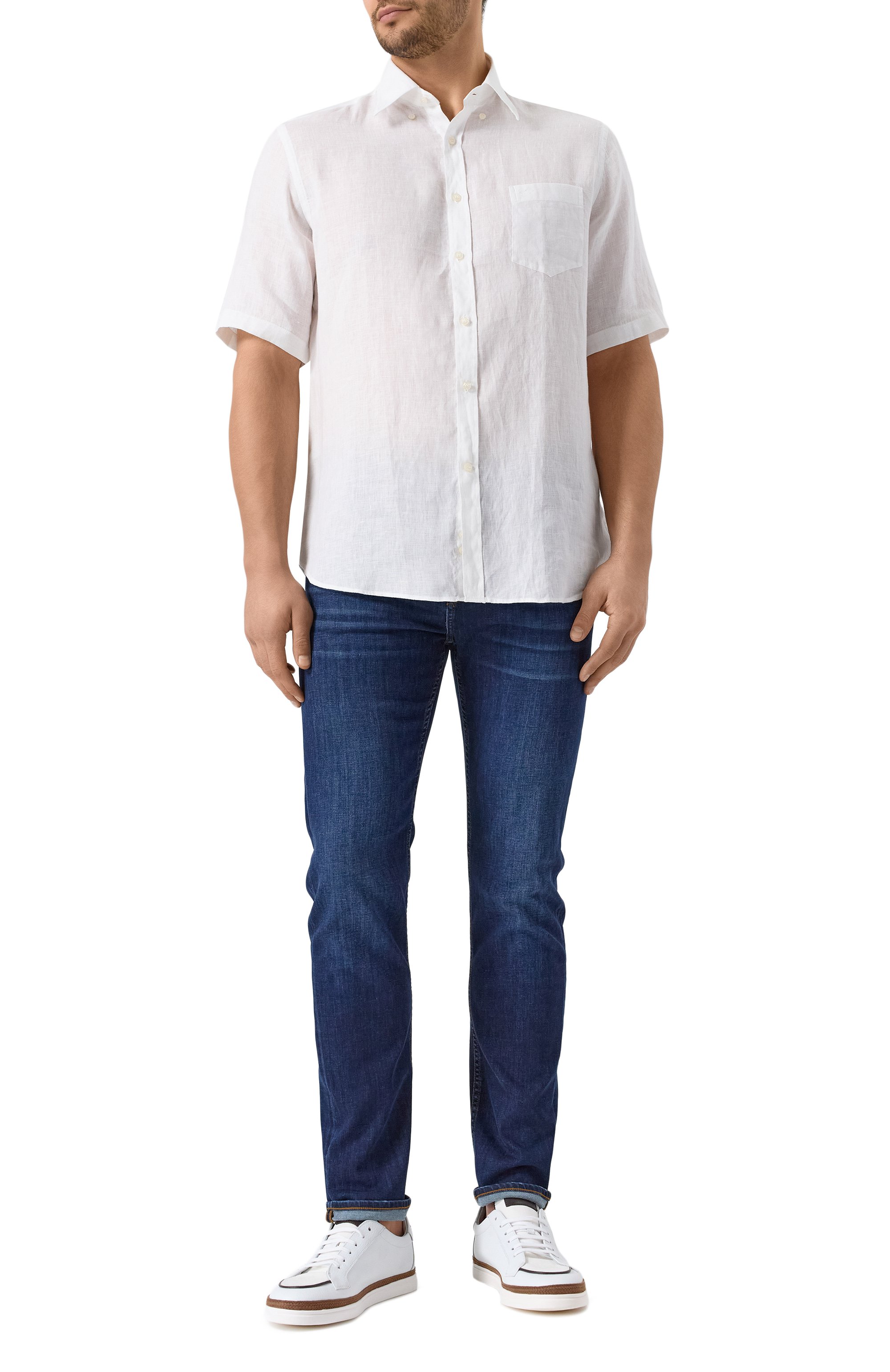 Льняная рубашка PAUL&SHARK, арт. 25413007, фото 2