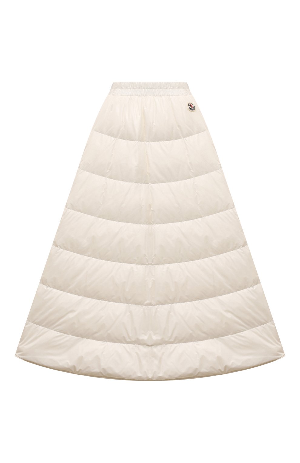 Утепленная юбка MONCLER кремового цвета по цене 110500 руб., арт. 2D000-30-595ZZ, фото 1 Утепленная юбка MONCLER, арт. 2D000-30-595ZZ, фото 1
