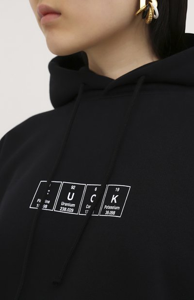 Хлопковое худи VETEMENTS, арт. UAH21TR534 1605/W, фото 5