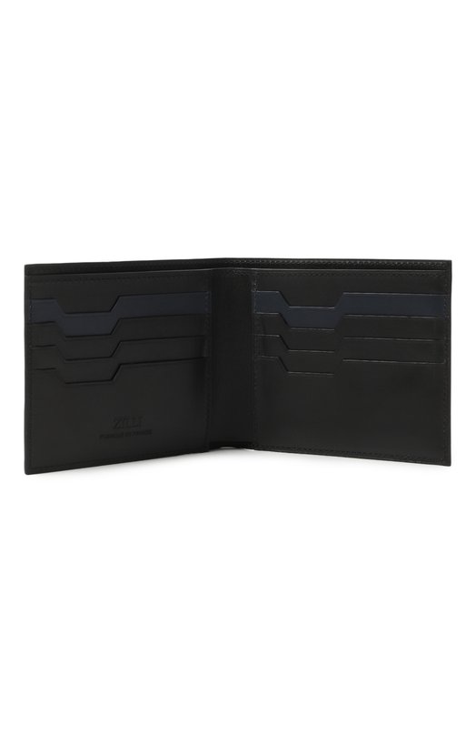 Кожаное портмоне Zilli LP8001M1015VMAM00 Чёрный  LP8001M1015VMAM00 Фото 3