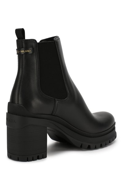 Кожаные ботильоны PRADA, арт. 1T582L-3A6H-F0002-055, фото 3
