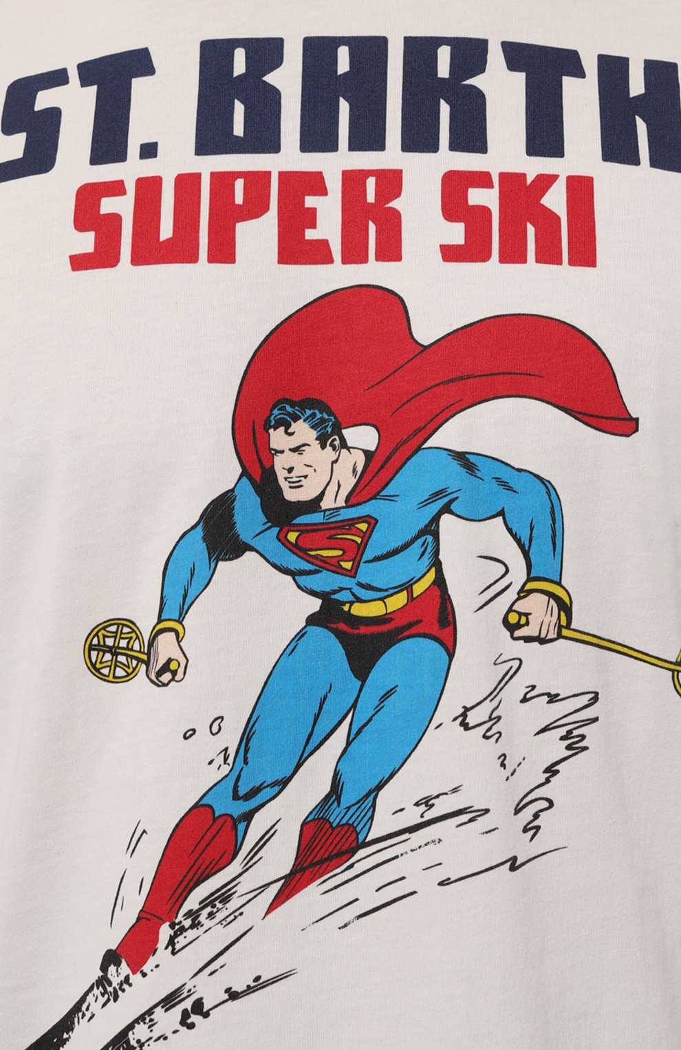 Хлопковая футболка MC2 SAINT BARTH белого цвета по цене 9550 руб., арт. STBM ARN0TT/ARN0001/MAYP57, фото 5 Хлопковая футболка MC2 SAINT BARTH, арт. STBM ARN0TT/ARN0001/MAYP57, фото 5