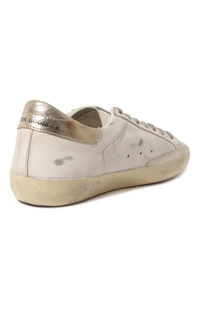Кожаные кеды superstar GOLDEN GOOSE DELUXE BRAND, арт. GMF00106/F0031961117, фото 5