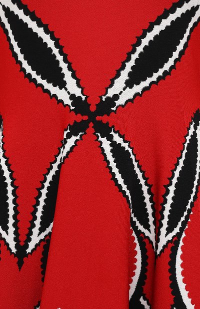 Платье из вискозы ALEXANDER MCQUEEN, арт. 641909/Q1ARX, фото 5