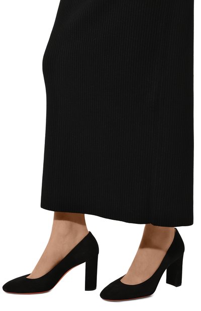 Замшевые туфли SANTONI, арт. WDNG59658HI2BMGD, фото 3