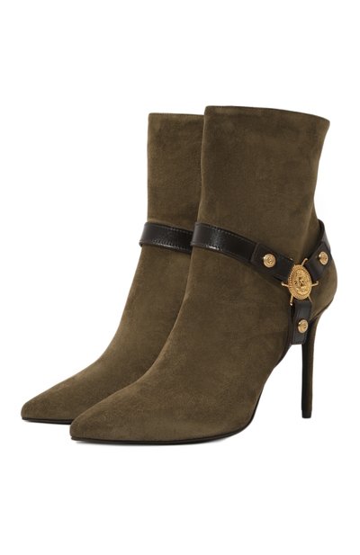 Женские замшевые ботильоны eva 95 BALMAIN, арт. DN0TE012/LSAL