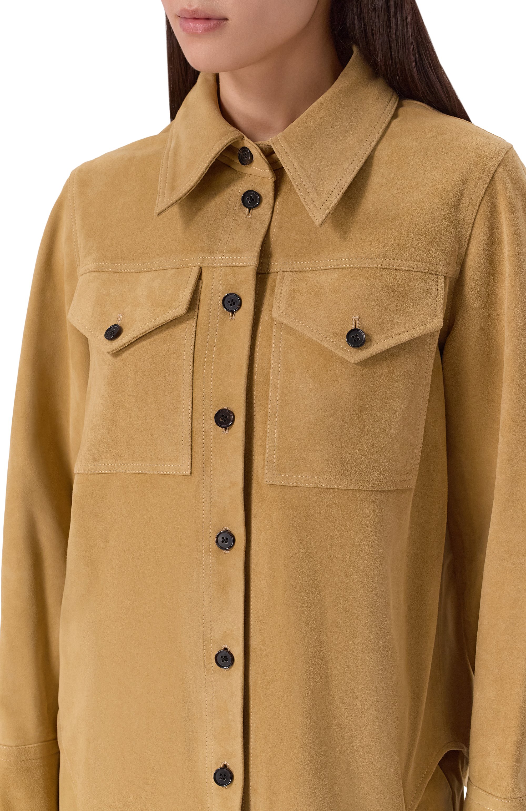 Замшевая рубашка CO, арт. 1808AGS-PF25, фото 5