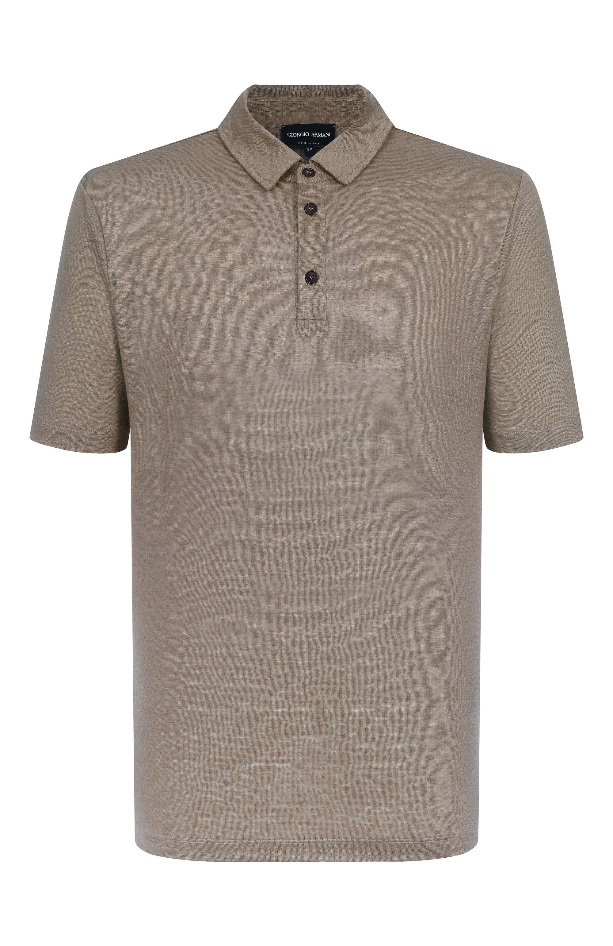 Льняное поло GIORGIO ARMANI, арт. 3RSF80/SJJMZ, фото 1