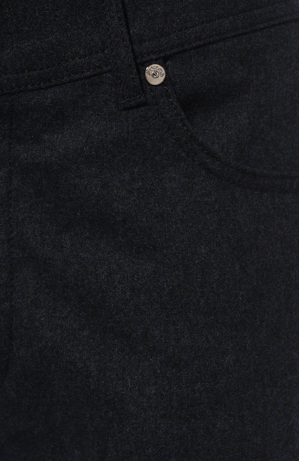 Брюки из шерсти и кашемира MARCO PESCAROLO темно-синего цвета по цене 61550 руб., арт. NERAN0M/5029, фото 5 Брюки из шерсти и кашемира MARCO PESCAROLO, арт. NERAN0M/5029, фото 5