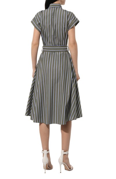 Хлопковое платье KITON, арт. D55375H088, фото 4