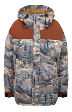 Женский пуховик the north face x gucci GUCCI разноцветного цвета, арт. 670890 XAADF | Фото 1 (Кросс-КТ: Куртка, Пуховик; Рукава: Длинные; Длина (верхняя одежда): До середины бедра; Материал внешний: Синтетический материал; Ма�териал сплава: Проставлено; Стили: Спорт-шик; Драгоценные камни: Проставлено; Материал утеплителя: Пух и перо)