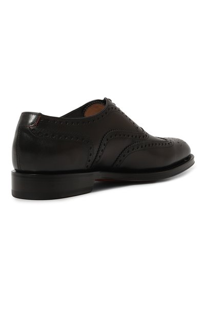 Кожаные оксфорды colin SANTONI, арт. MCCG17836PD5HSH9, фото 5