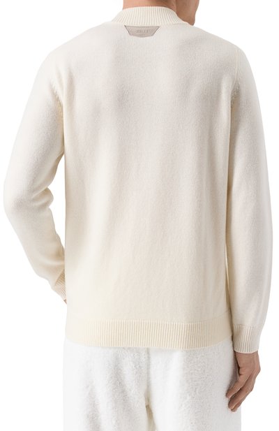 Кашемировый джемпер ZILLI белого цвета по цене 169500 руб., арт. KZMN01M0320VPLA00, фото 4 Кашемировый джемпер ZILLI, арт. KZMN01M0320VPLA00, фото 4