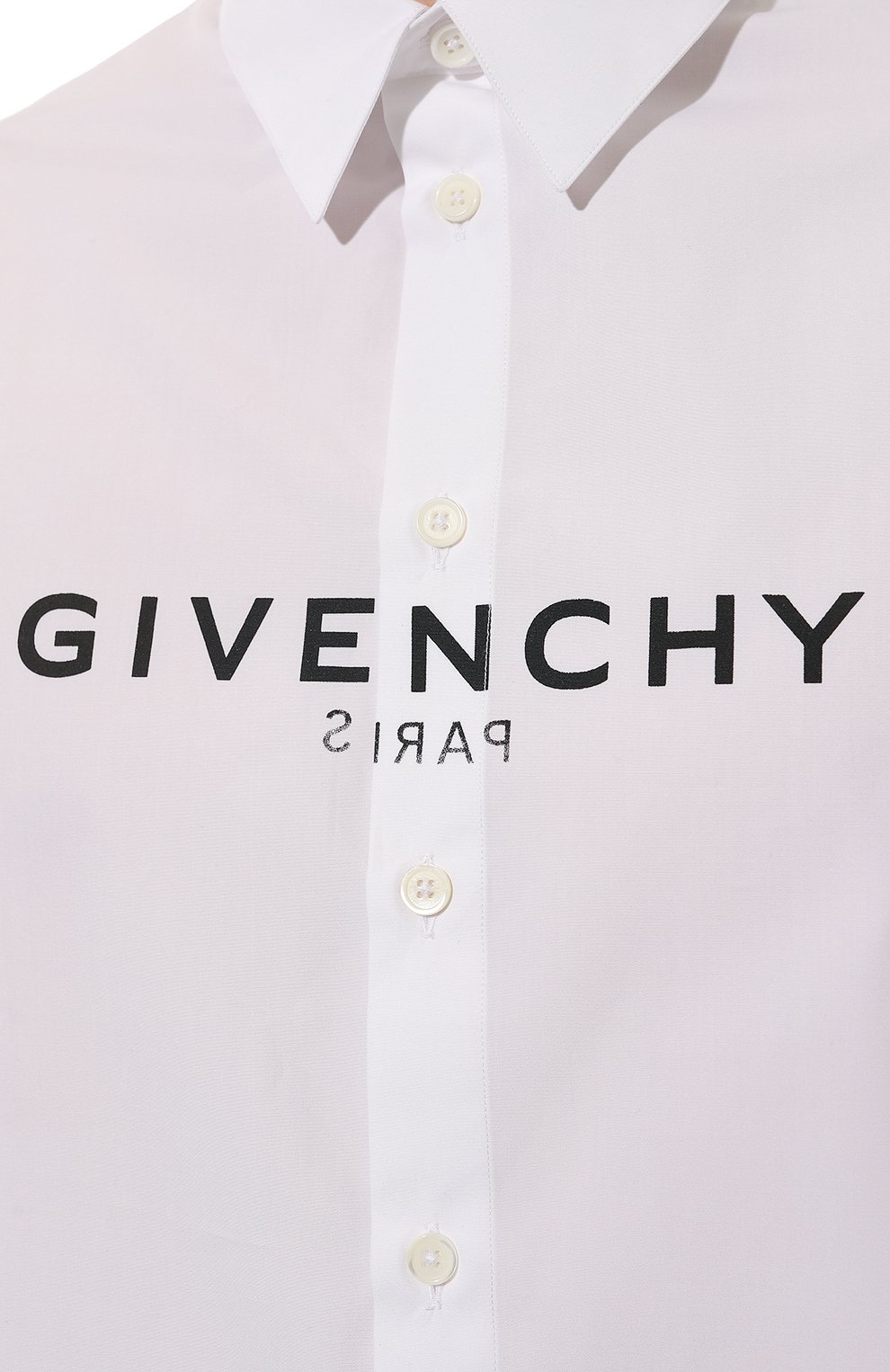 Хлопковая рубашка GIVENCHY, арт. BM60UB1YB8, фото 5