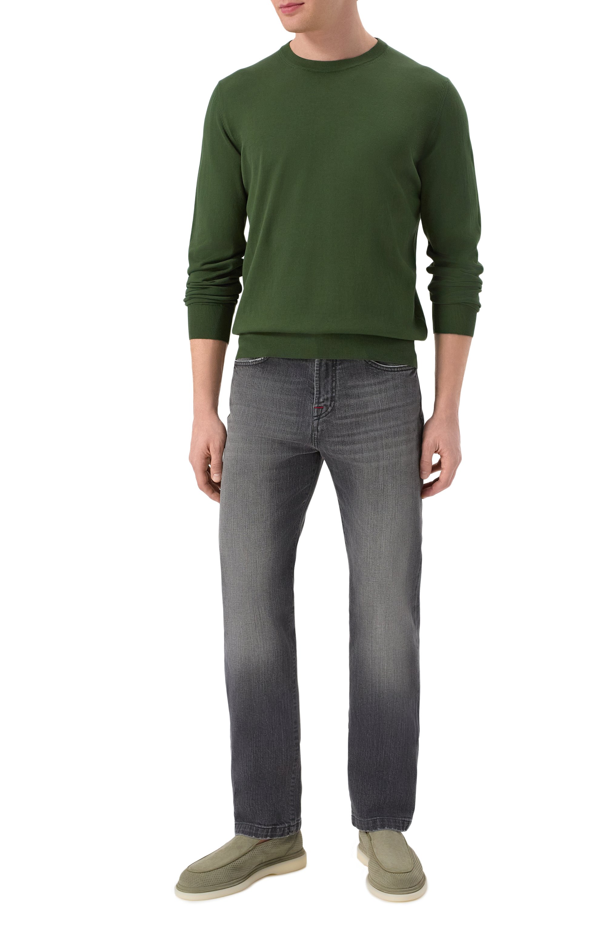 Хлопковый джемпер CANALI, арт. C0012/MK00145, фото 2