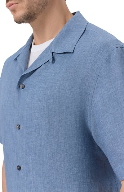 Льняная рубашка BRIONI, арт. SCFR0L/P9111, фото 5