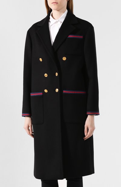 Шерстяное пальто GUCCI, арт. 569916/ZHW03, фото 3