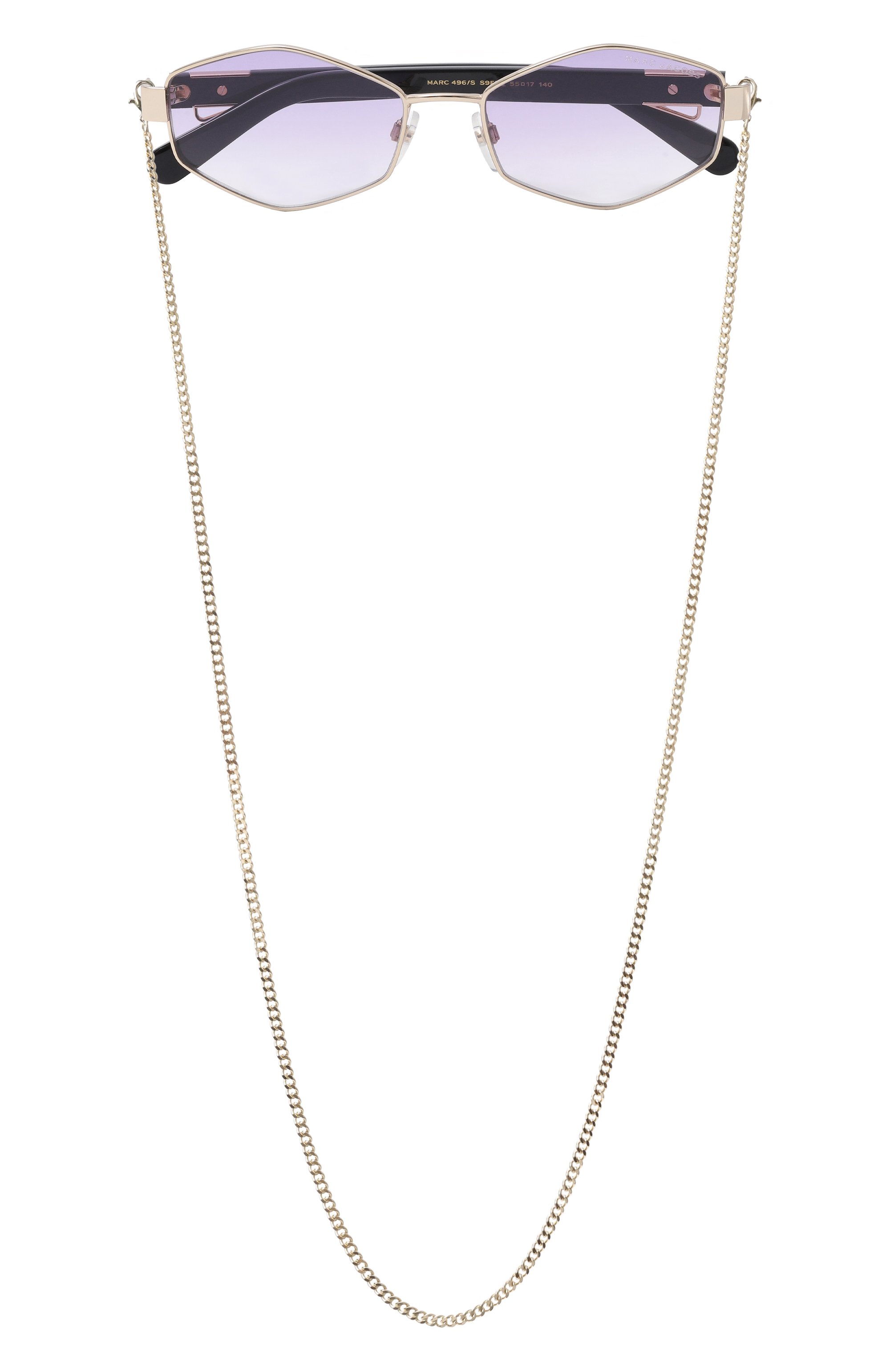 Солнцезащитные очки и цепочка MARC JACOBS (THE), арт. MARC 496 S9E, фото 3