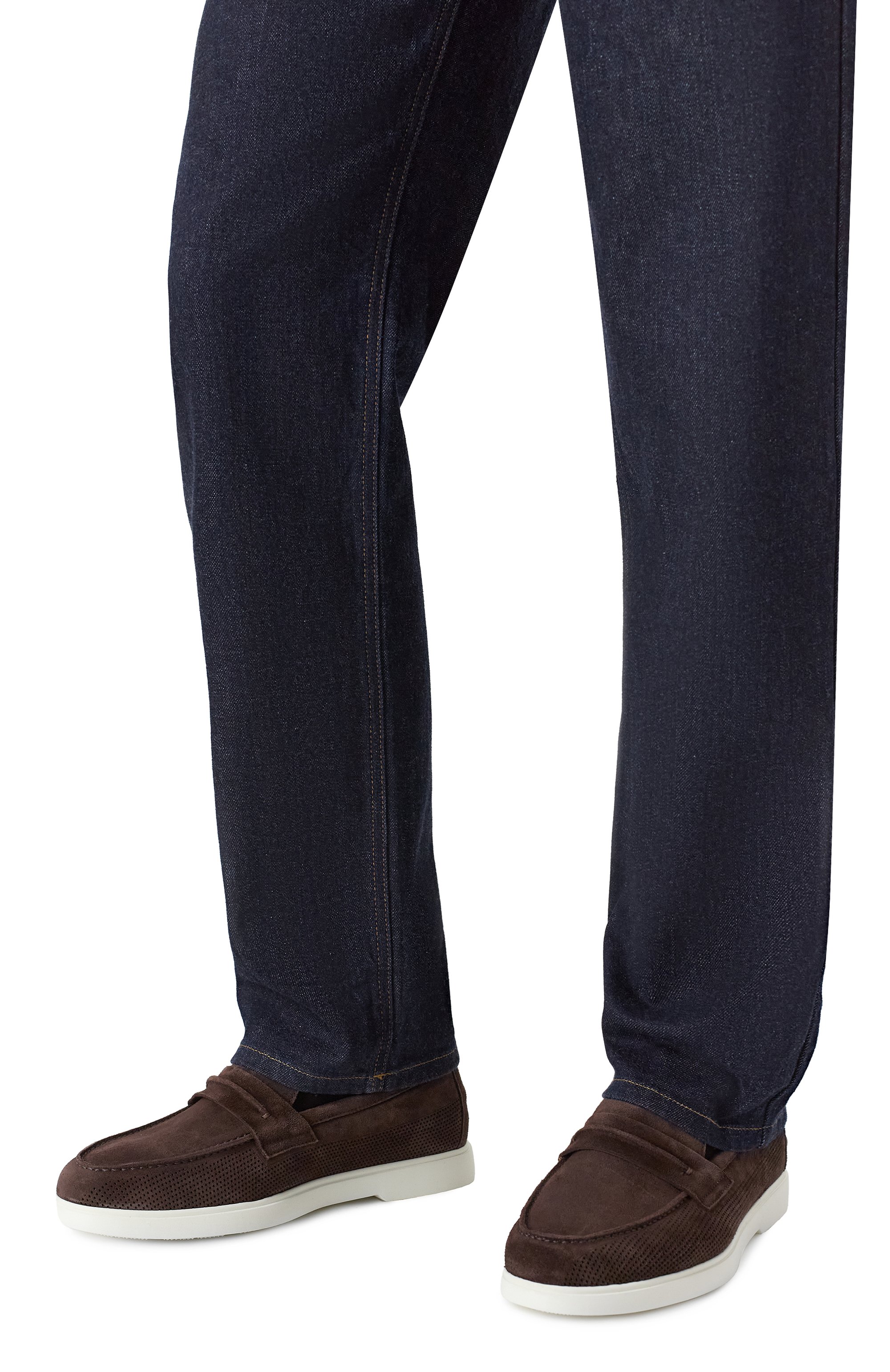 Замшевые лоферы BLU BARRETT, арт. EDWIN-14090.1/LIGHT CASHEMERE, фото 3