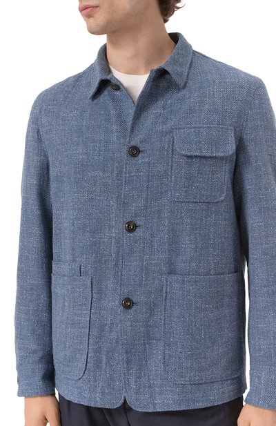 Хлопковая куртка-рубашка L.B.M. 1911, арт. 2832/52009, фото 5