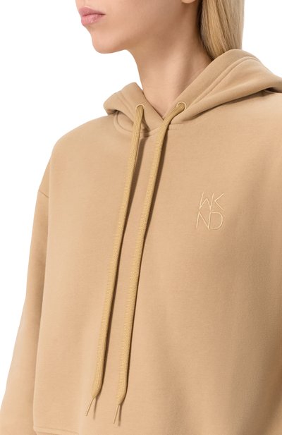 Хлопковое худи WEEKEND MAX MARA, арт. DIRE, фото 5