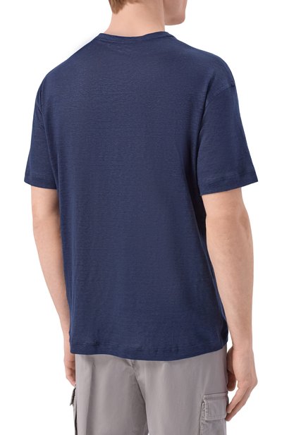 Льняная футболка ZILLI, арт. TSR03RM0900V00000, фото 4