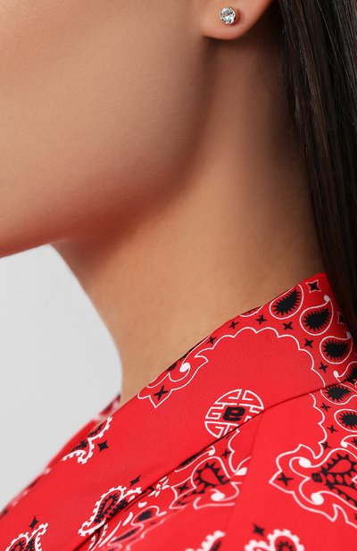 Серьги со съемной подвеской ANTON HEUNIS белого цвета по цене 5230 руб., арт. MNM.DDD, фото 4 Серьги со съемной подвеской ANTON HEUNIS, арт. MNM.DDD, фото 4