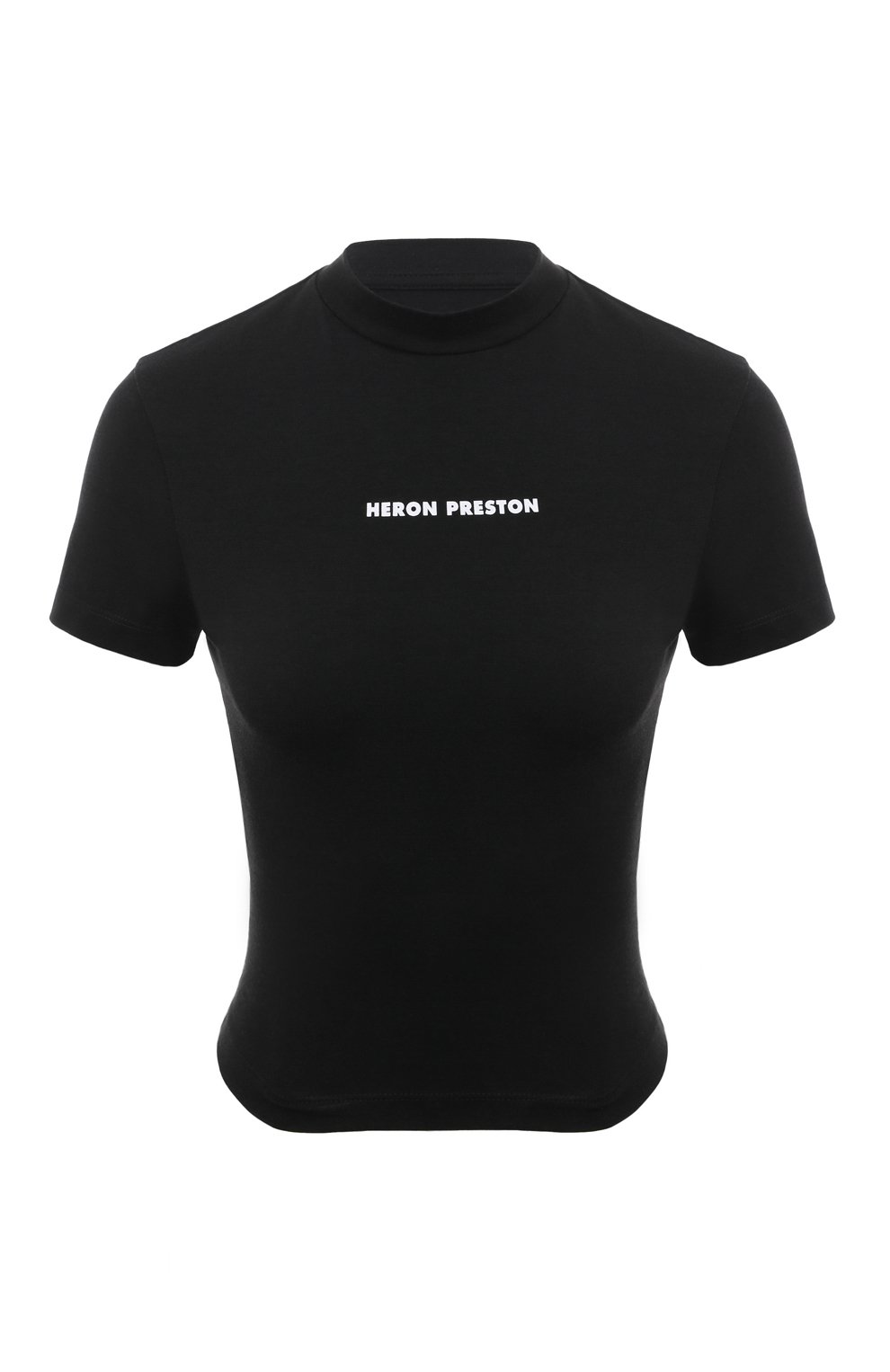Футболка HERON PRESTON черного цвета по цене 23900 руб., арт. HWAA022C99JER0011001, фото 1 Футболка HERON PRESTON, арт. HWAA022C99JER0011001, фото 1