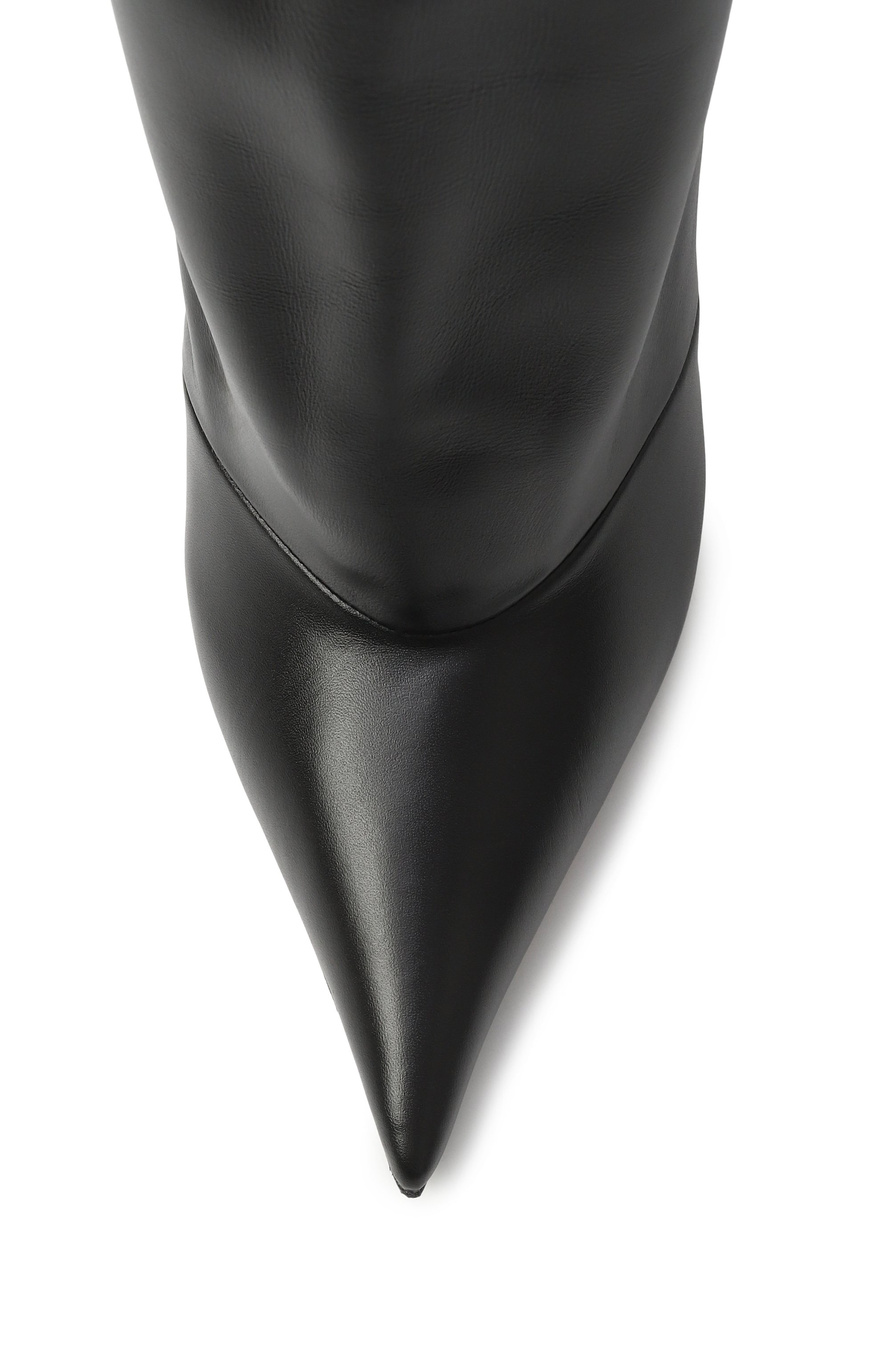 Кожаные сапоги devotion 105 DOLCE & GABBANA черного цвета по цене 195500 руб., арт. CU1223/A0831, фото 6 Кожаные сапоги devotion 105 DOLCE & GABBANA, арт. CU1223/A0831, фото 6